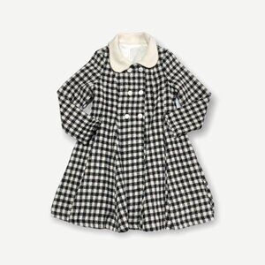 Black & White Swing Coat